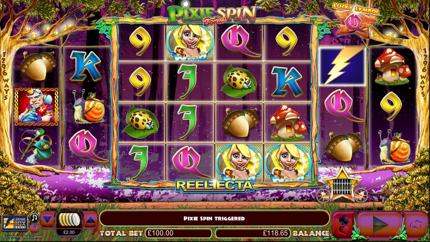Pixie Spin Feature