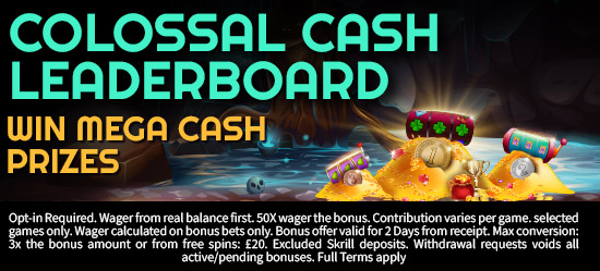 Colossal Cash Leaderboard