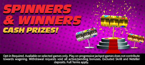Spinners & Winners Leaderboard