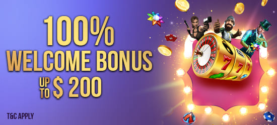 Welcome Bonus 100% up to CA$200